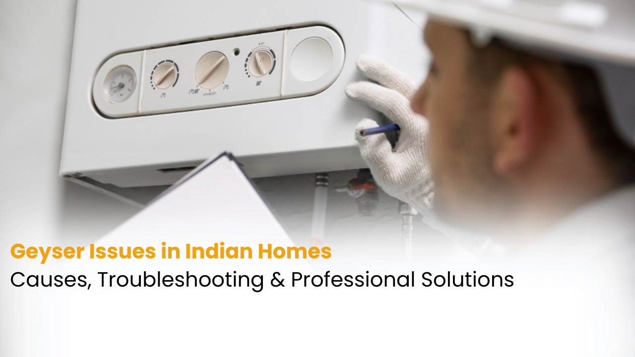 Geyser Issues in Indian Homes: Causes, Troubleshooting & Professional Solutions
