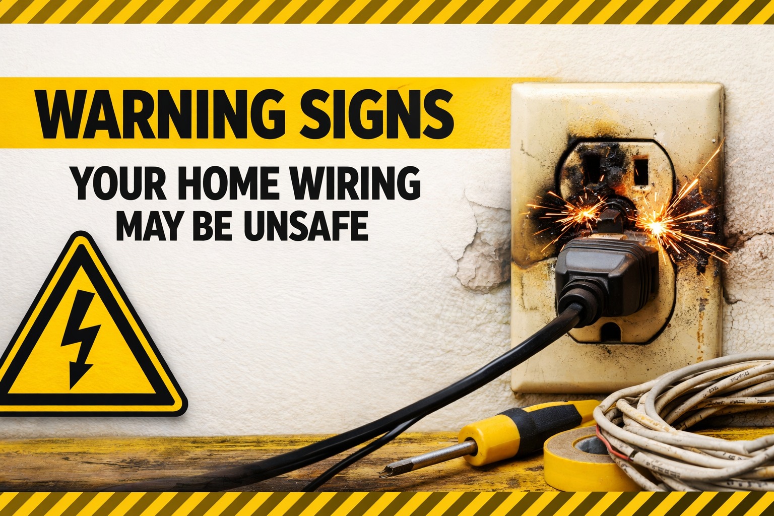 Warning Signs of Unsafe Home Wiring & How to Fix Them