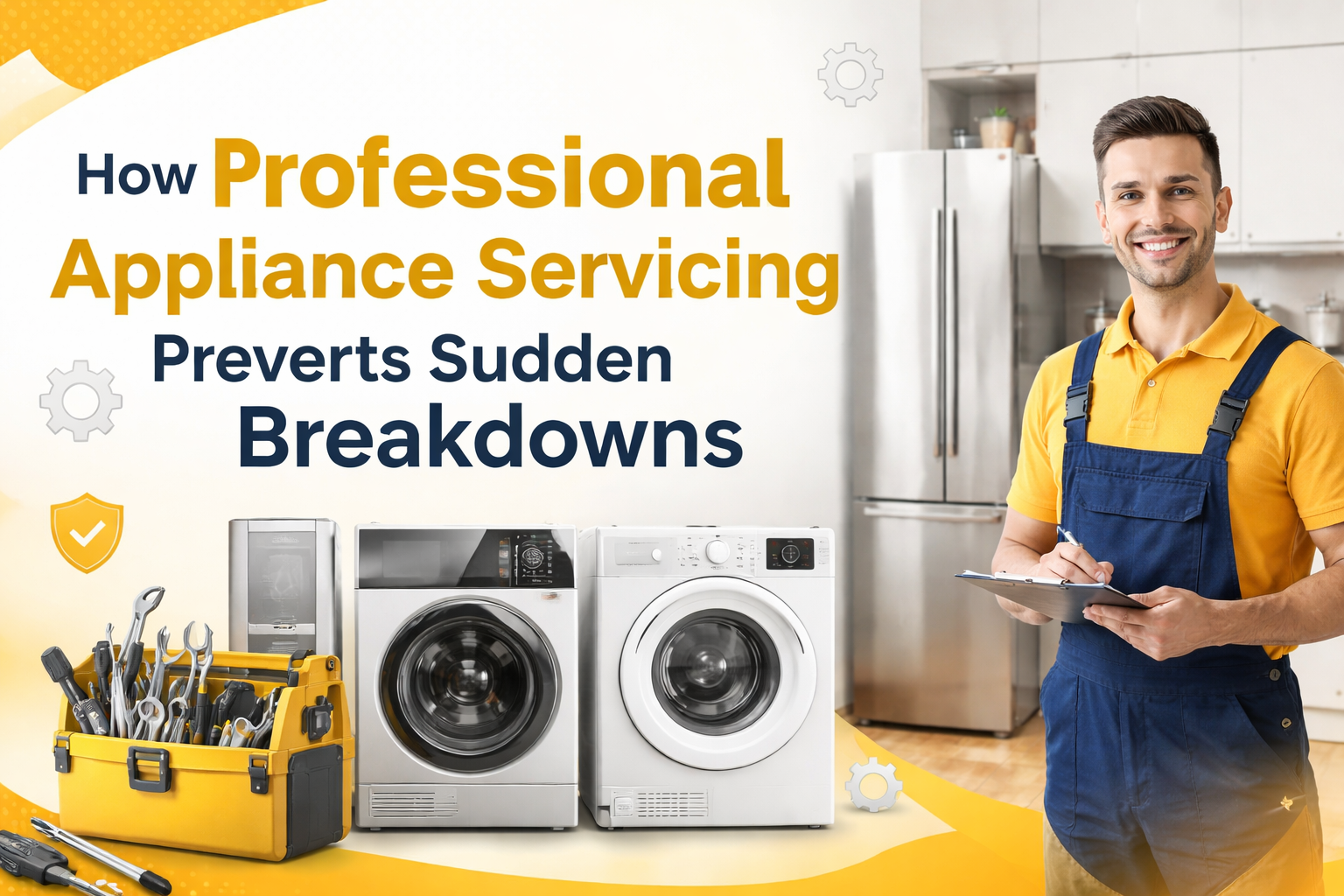 Professional Appliance Servicing: Prevent Sudden Breakdowns & Extend Lifespan