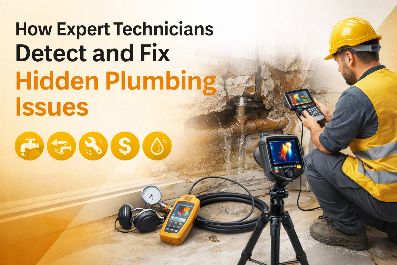 How Experts Detect & Fix Hidden Plumbing Issues at Home